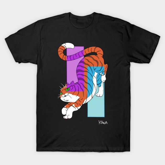 The Chromatic Catwalk T-Shirt by ART BY KTANA